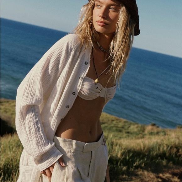 Free People Tops - Free People Summer Daydream Button Down Large